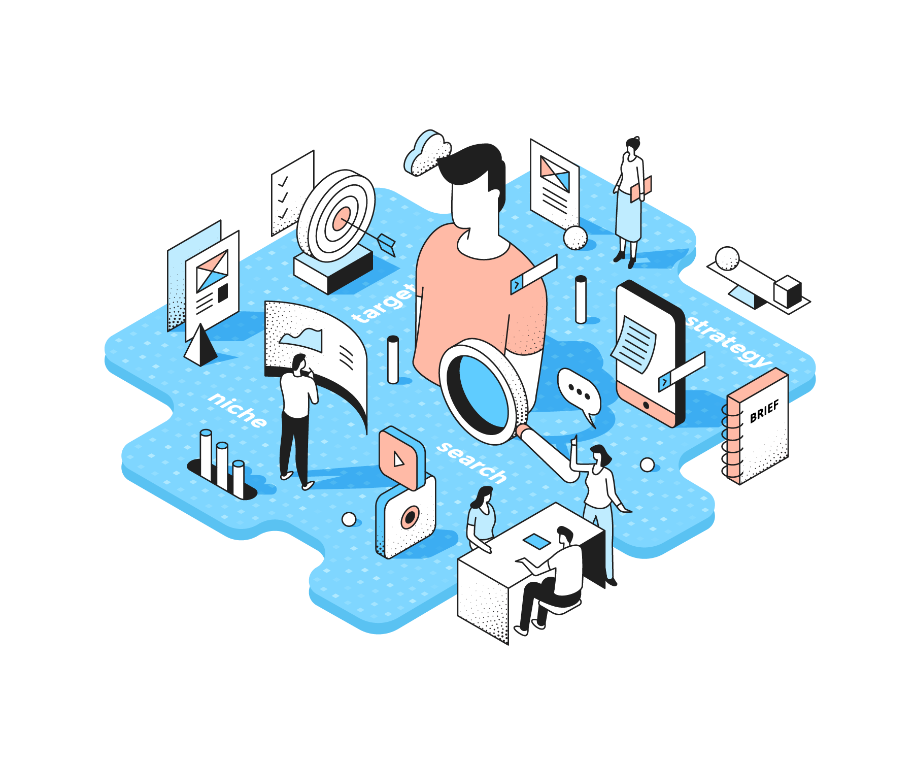 Programme and change support illustration