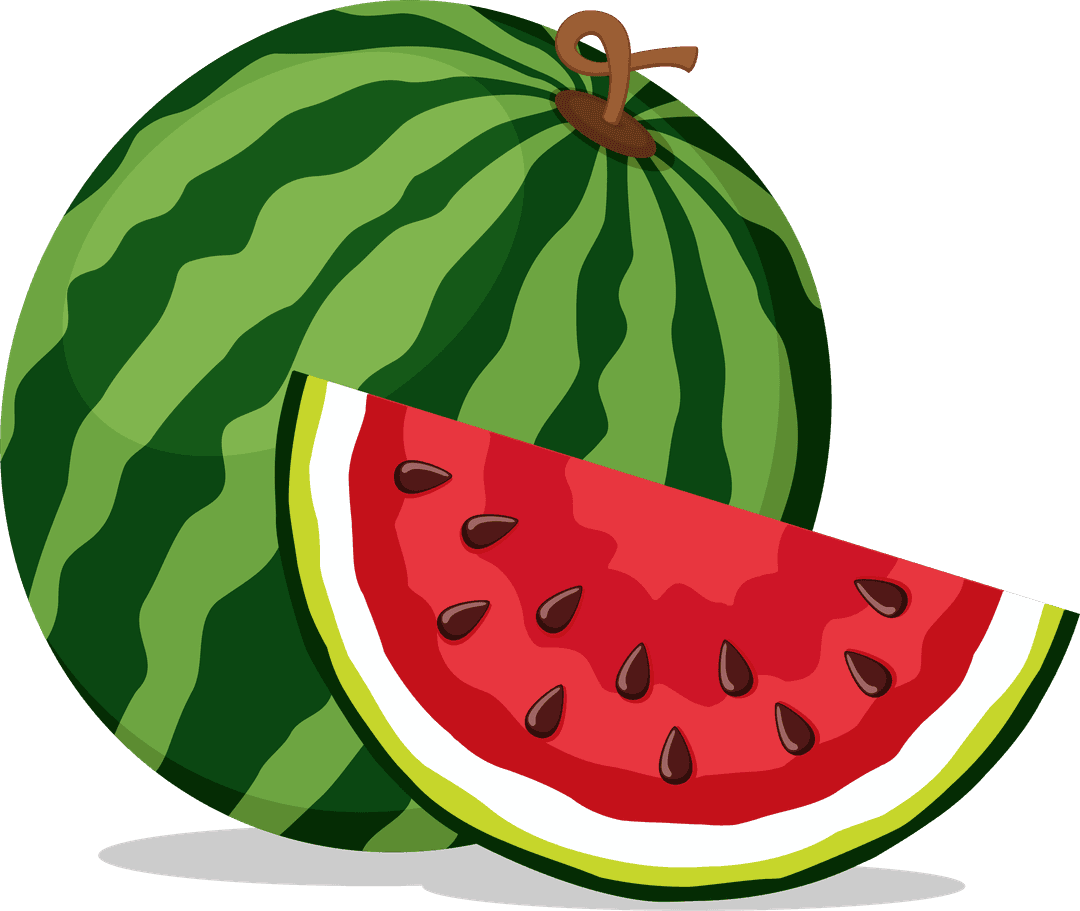Watermelon visual representing the watermelon effect in IT service metrics